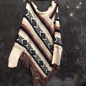 70’s style poncho